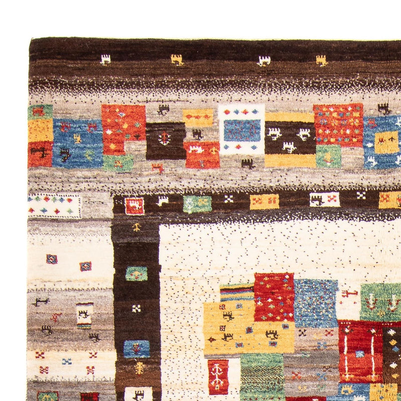 Gabbeh Tæppe - Loribaft Persisk - 249 x 162 cm - flerfarvet