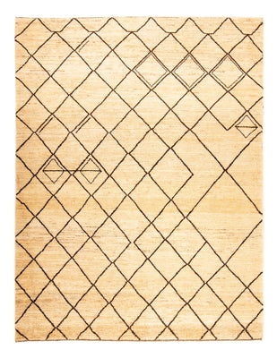 Gabbeh Tæppe - Loribaft Persisk - 193 x 151 cm - beige