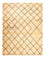 Gabbeh Tæppe - Loribaft Persisk - 193 x 151 cm - beige
