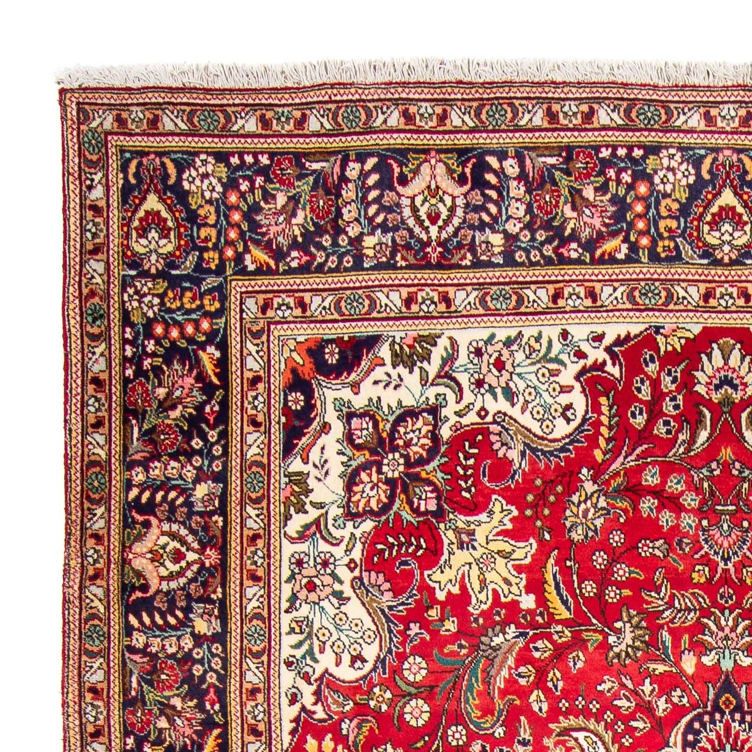 Persisk tæppe - Tabriz - 309 x 200 cm - rød