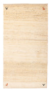 Loribaft Tæppe 73x129cm - Perserteppich Wollteppich - Rektangulær / Beige / 73 x 129 cm Rektangulær