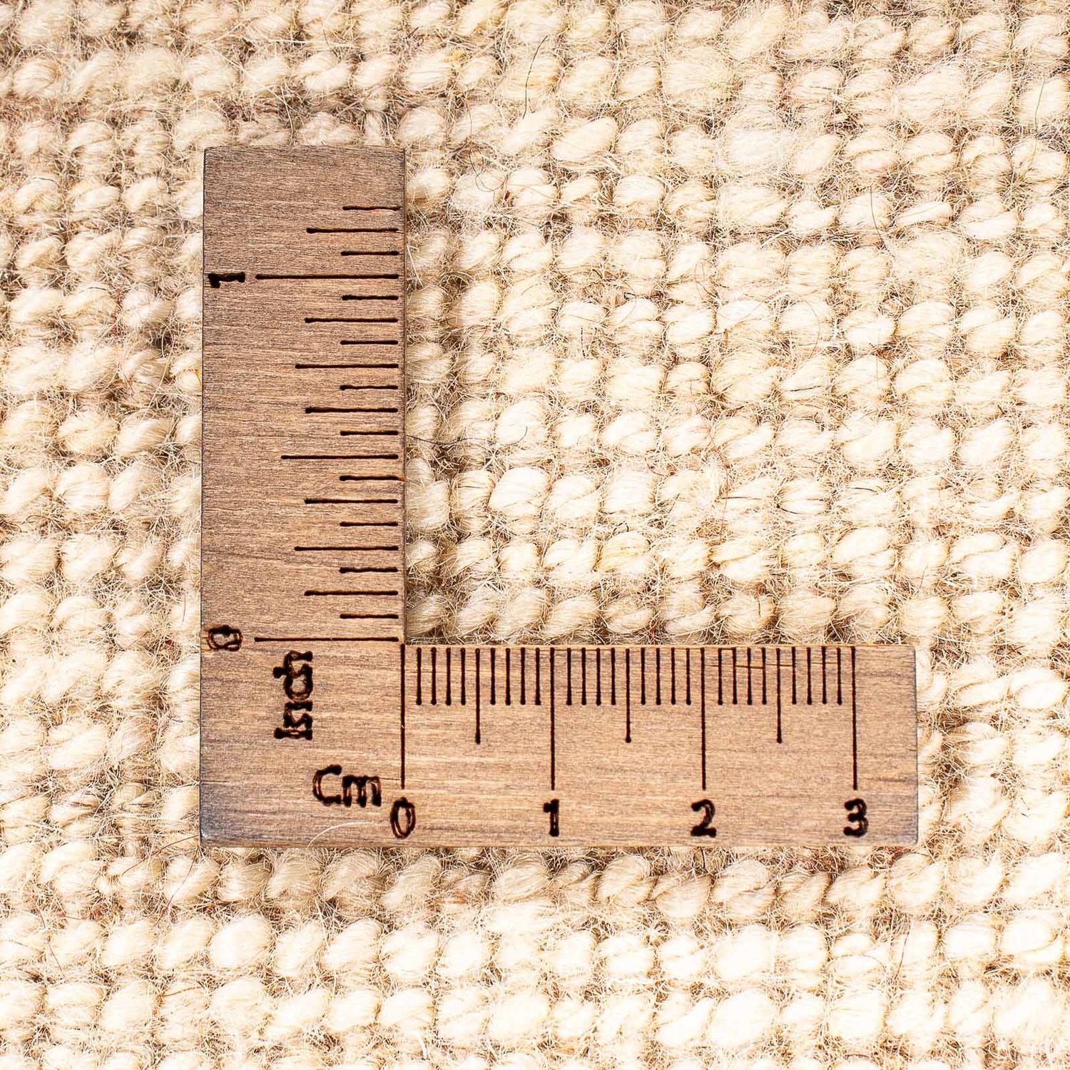 Gabbeh Tæppe - Loribaft Persisk - 129 x 73 cm - beige