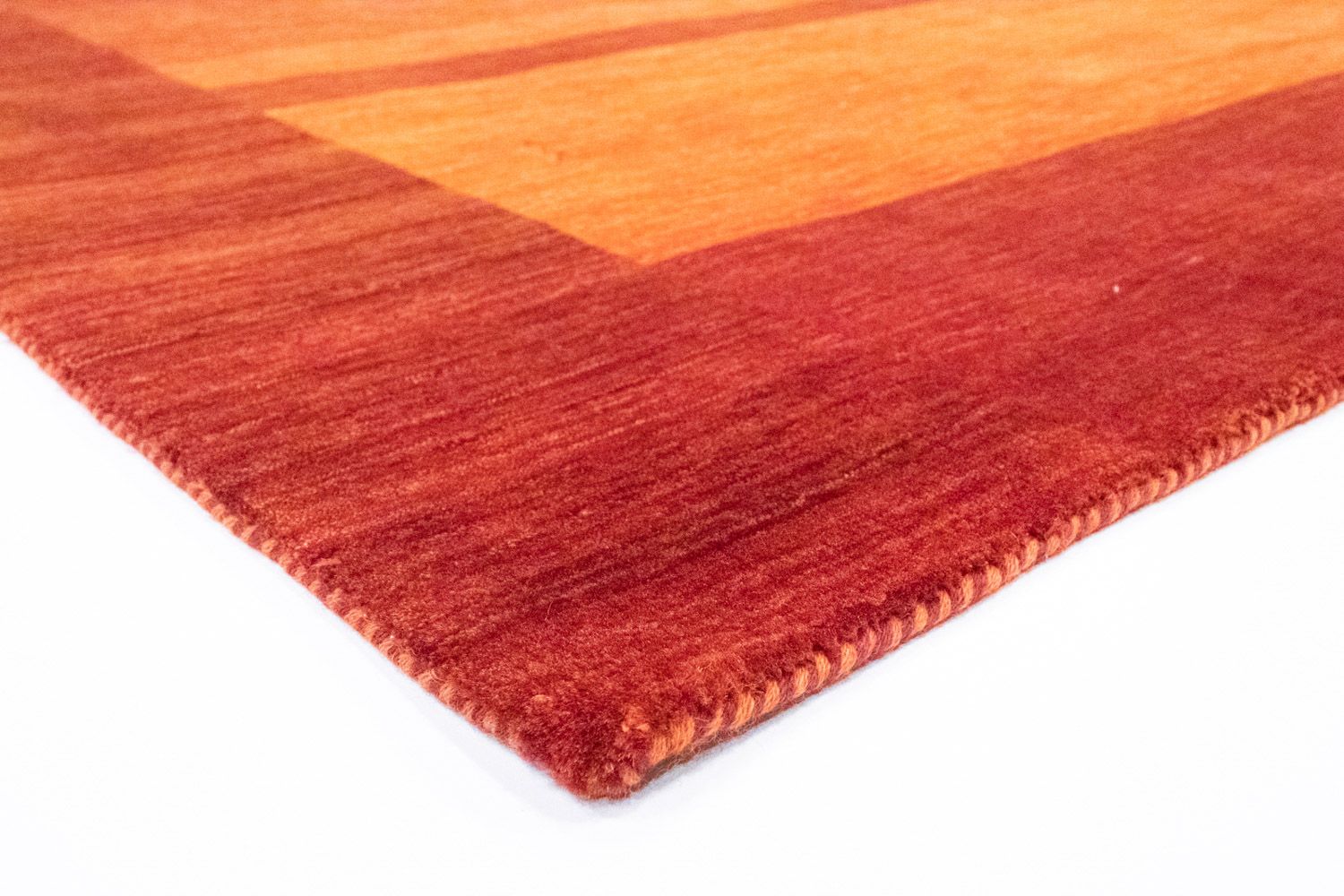 Gabbeh Tæppe - Loribaft Persisk - 239 x 175 cm - orange