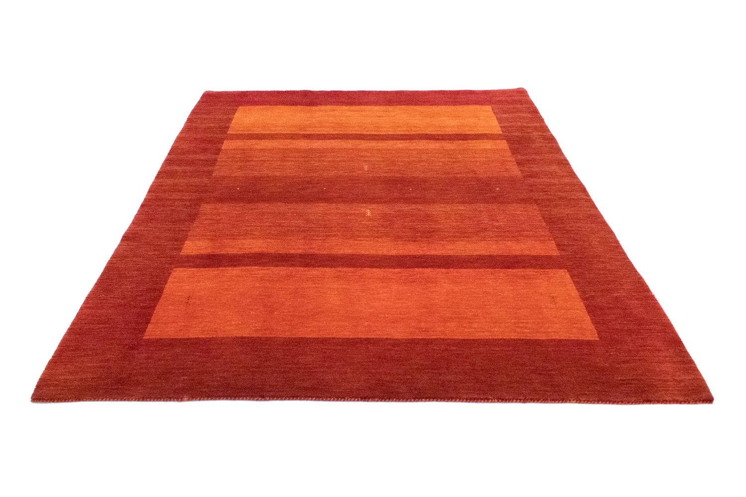 Gabbeh Tæppe - Loribaft Persisk - 239 x 175 cm - orange