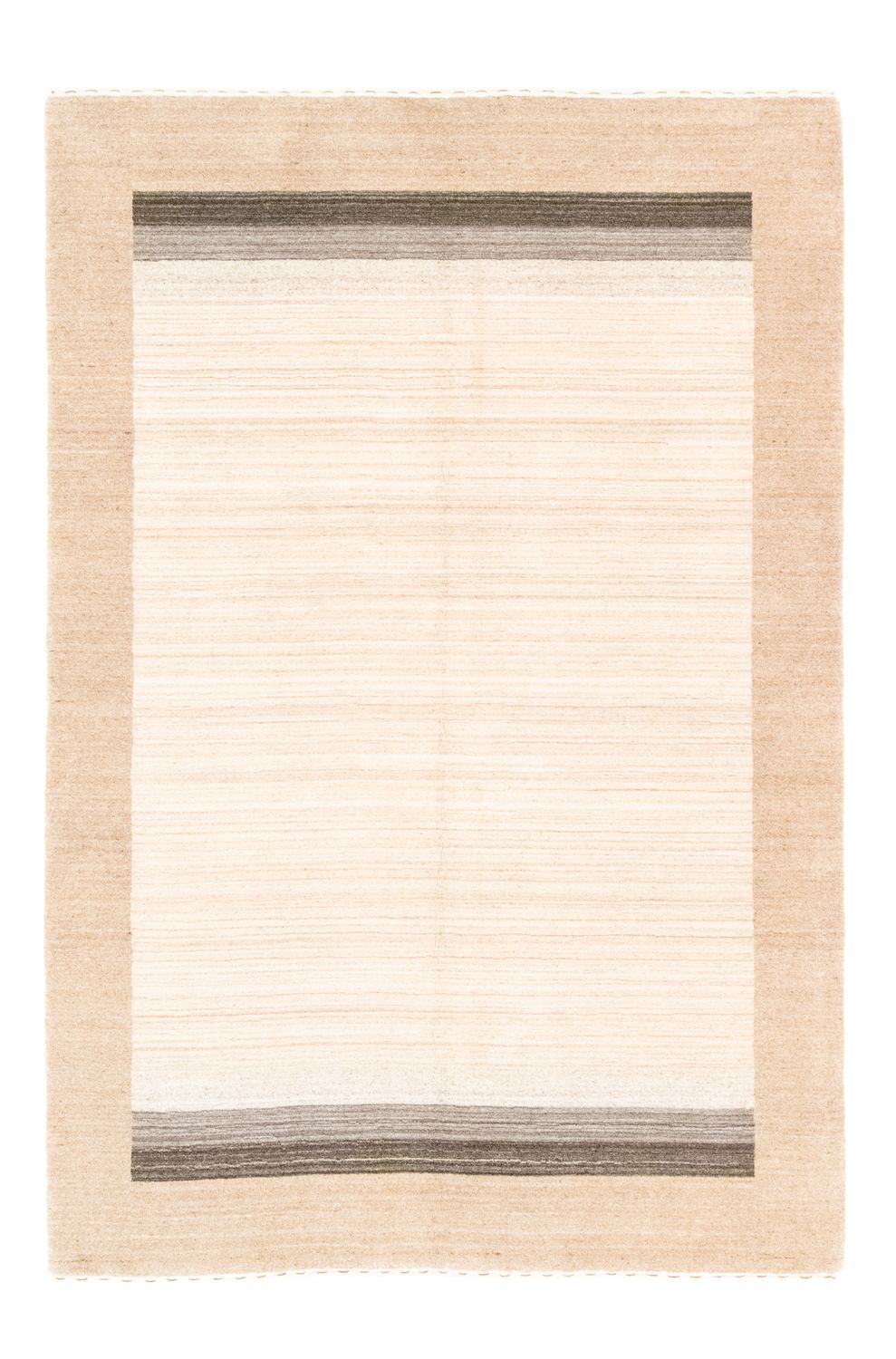 Gabbeh Tæppe - Loribaft Persisk - 245 x 169 cm - beige