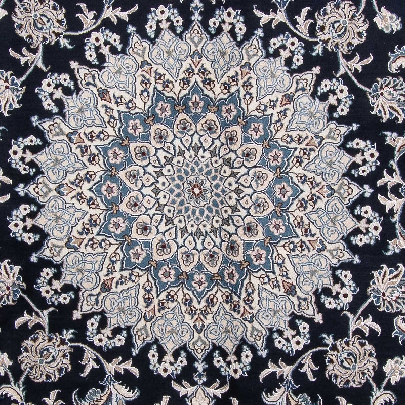 Persisk tæppe - Nain - 300 x 245 cm - mørkeblå