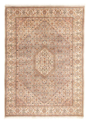 Orientalsk tæppe - Bijar - Indus - 242 x 169 cm - lys brun