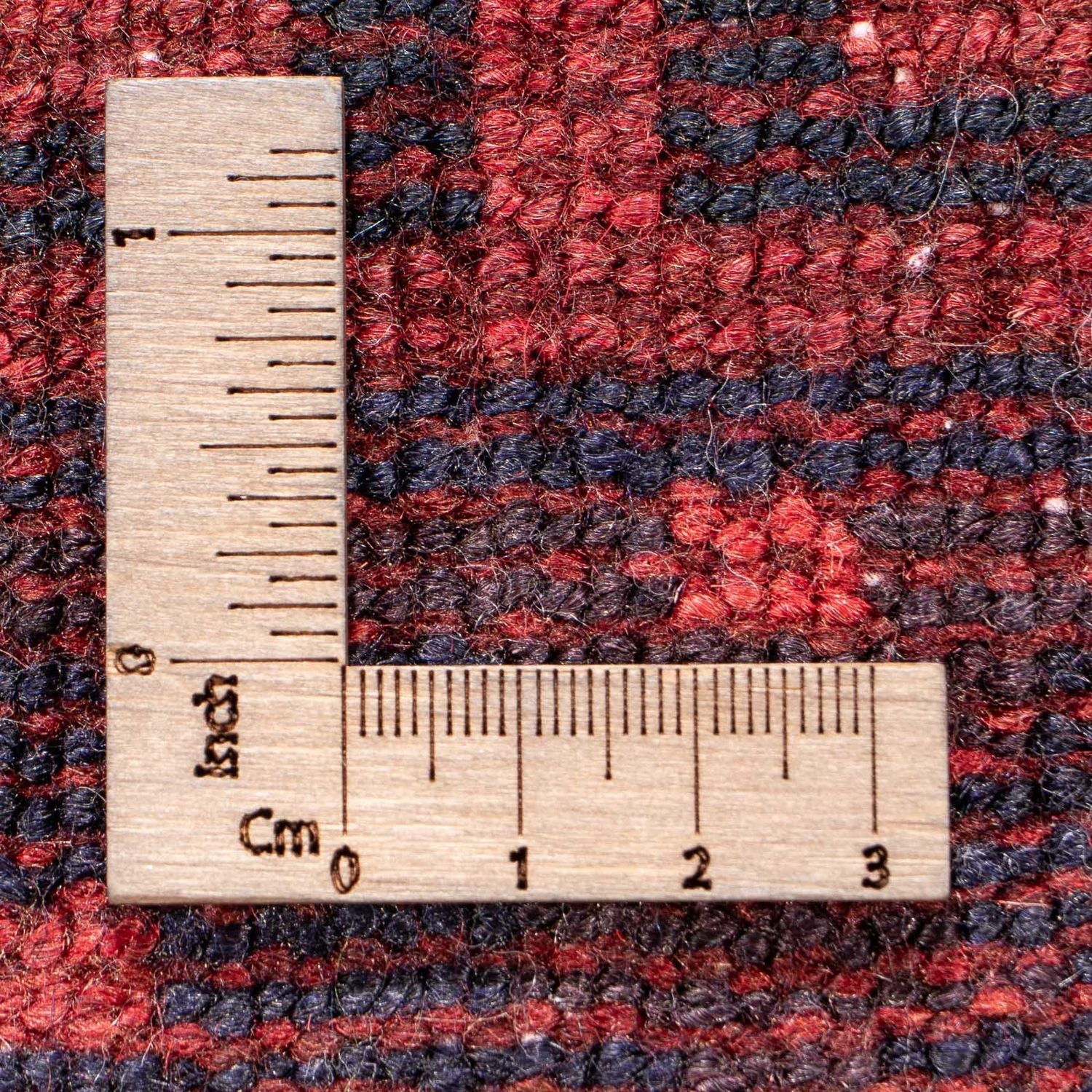 Persisk tæppe - Nomadisk - 310 x 226 cm - mørkerød