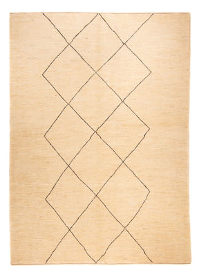 Gabbeh Tæppe - Loribaft Persisk - 250 x 170 cm - beige