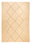 Gabbeh Tæppe - Loribaft Persisk - 250 x 170 cm - beige