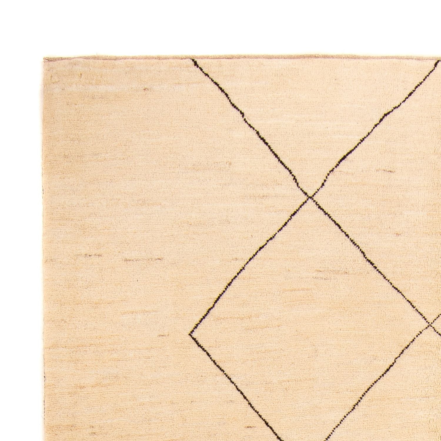 Gabbeh Tæppe - Loribaft Persisk - 250 x 170 cm - beige