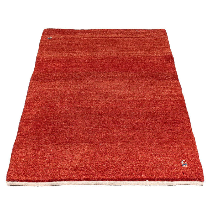 Gabbeh Tæppe - Loribaft Persisk - 142 x 75 cm - rust