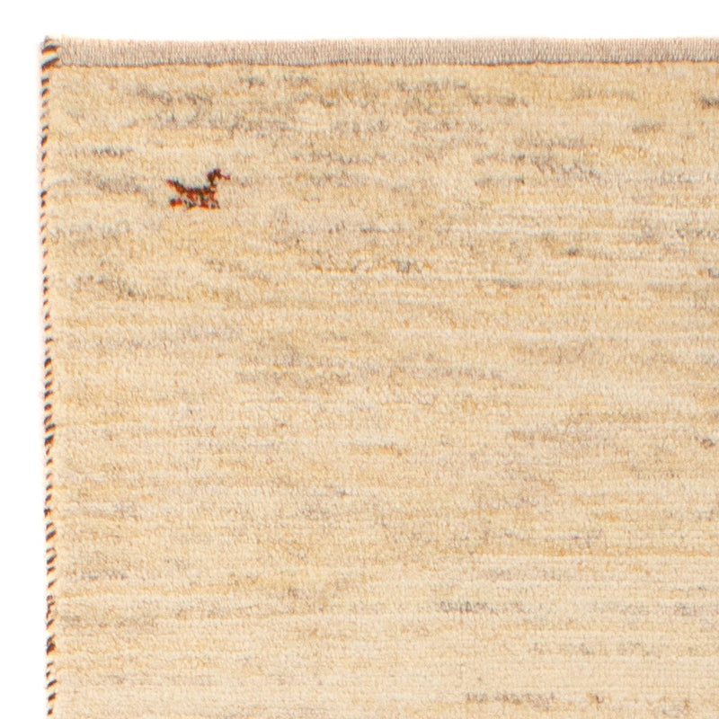 Gabbeh Tæppe - Loribaft Persisk - 140 x 70 cm - beige