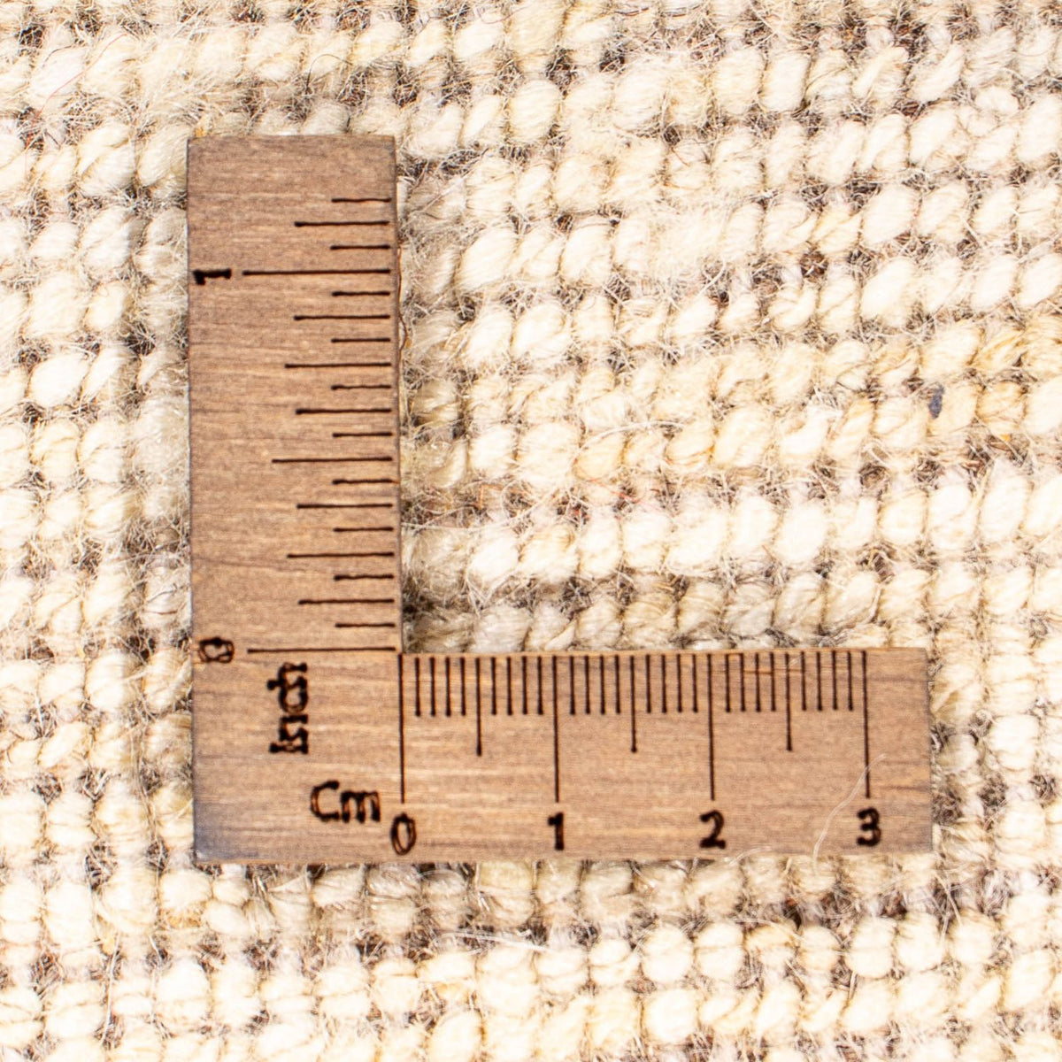 Gabbeh Tæppe - Loribaft Persisk - 131 x 72 cm - beige