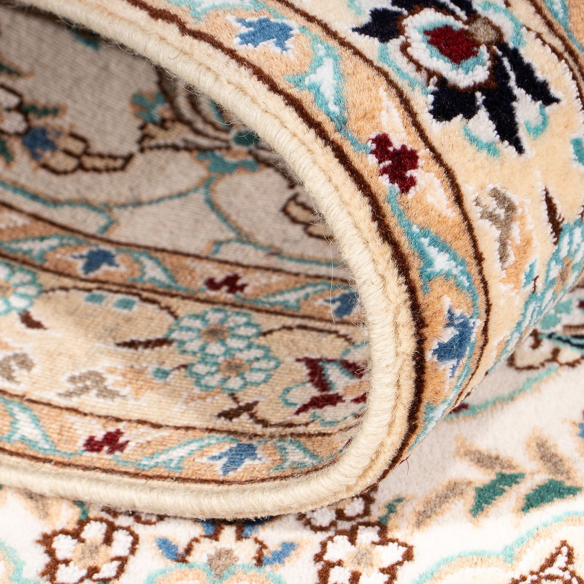 Persisk tæppe - Nain - Royal - 147 x 100 cm - beige
