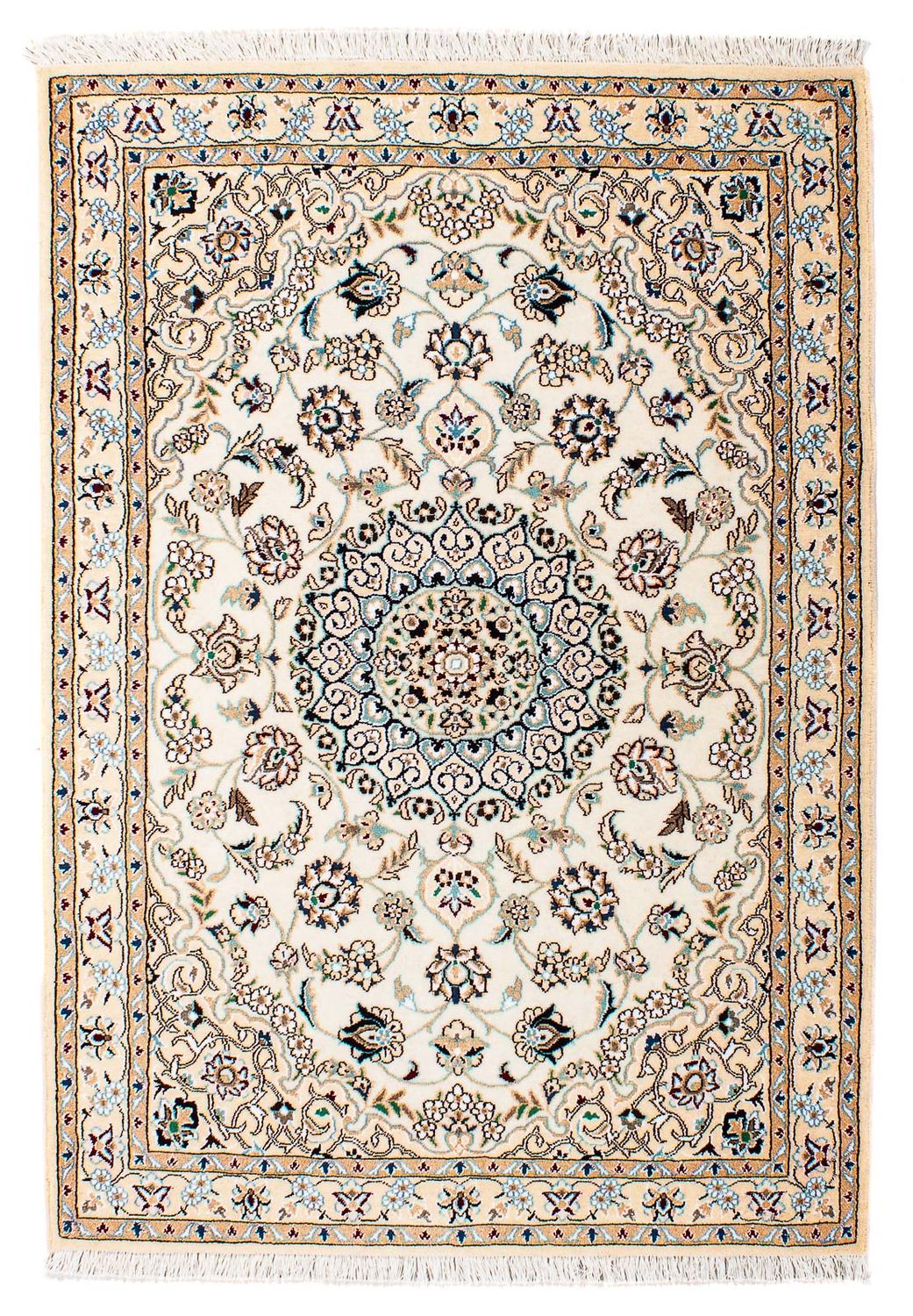 Persisk tæppe - Nain - Royal - 150 x 100 cm - beige