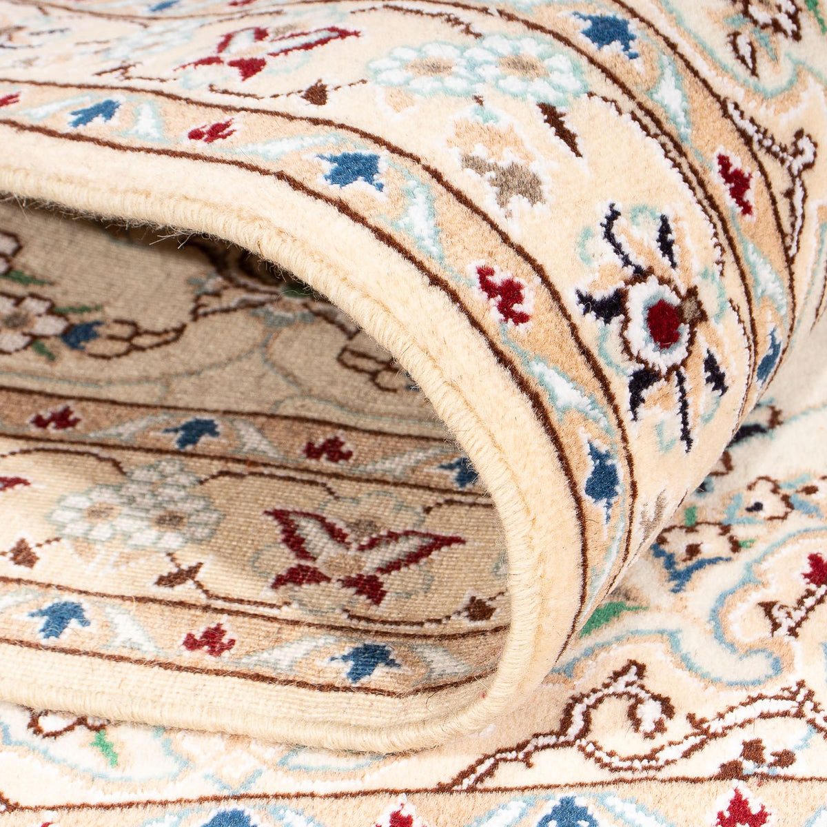 Persisk tæppe - Nain - Royal - 150 x 100 cm - beige