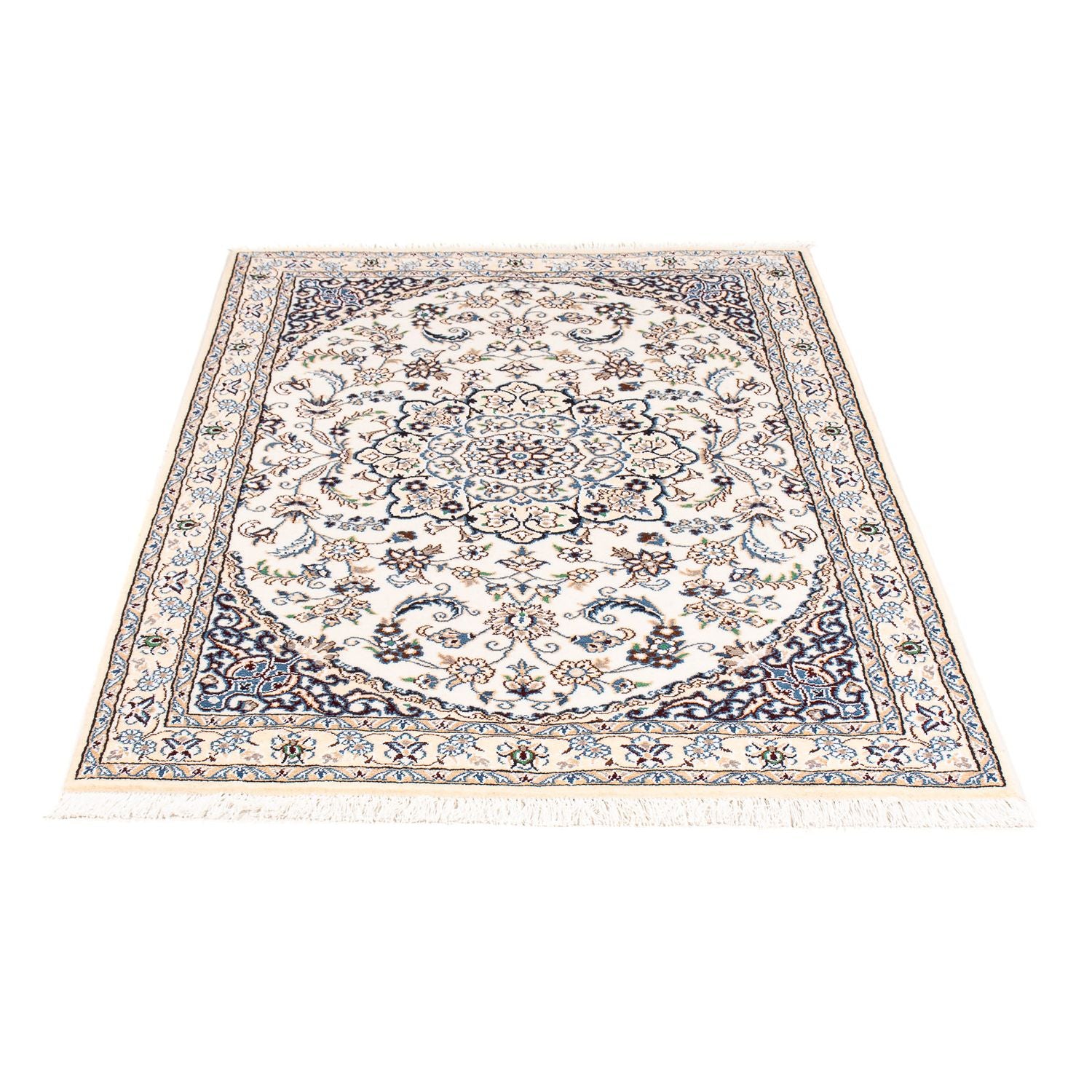 Persisk tæppe - Nain - Royal - 150 x 97 cm - beige