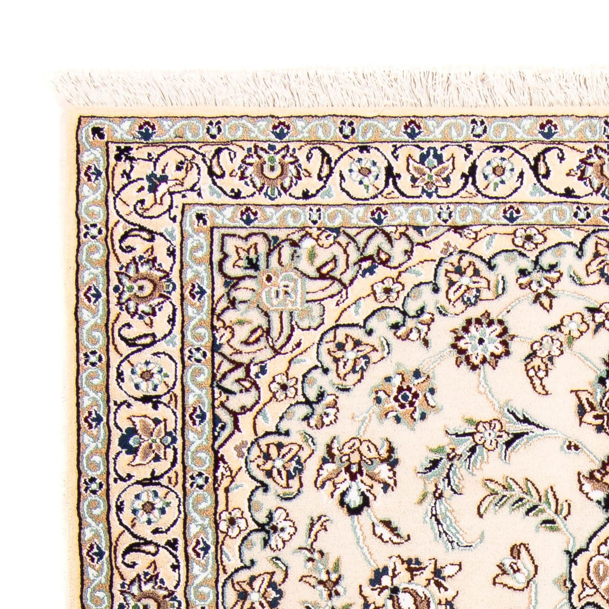 Persisk tæppe - Nain - Royal - 175 x 113 cm - beige