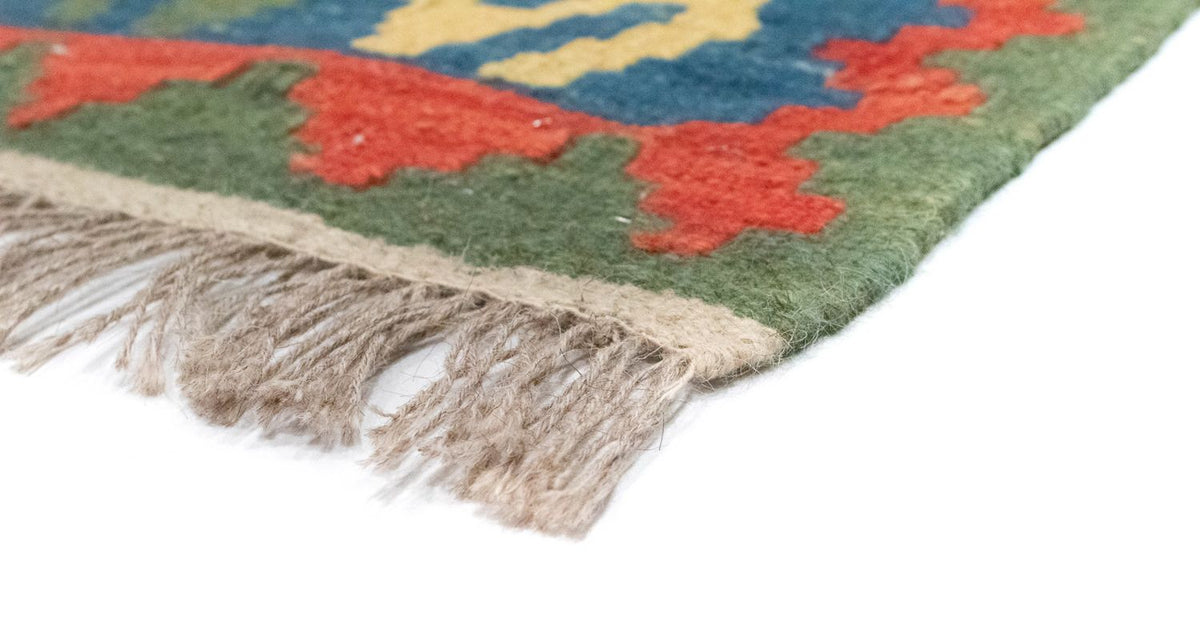 Kelim-tæppe - orientalsk - 330 x 257 cm - flerfarvet