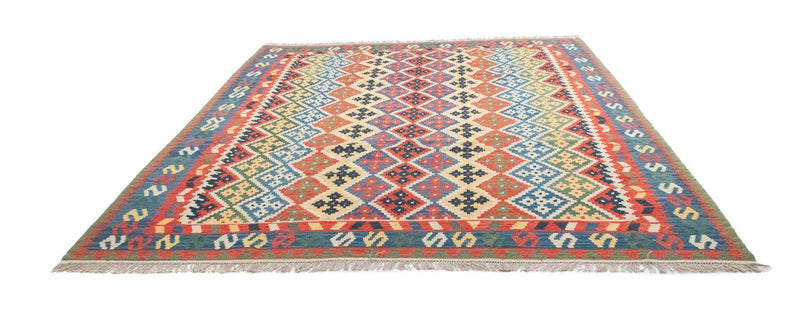 Kelim-tæppe - orientalsk - 330 x 257 cm - flerfarvet