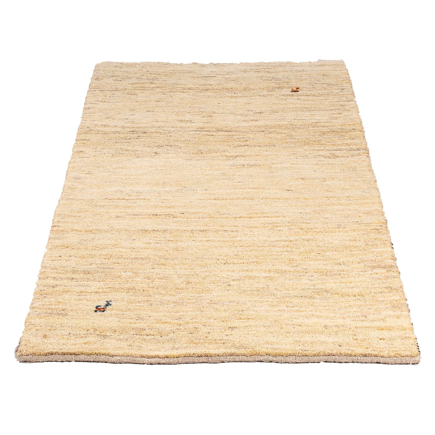 Gabbeh Tæppe - Loribaft Persisk - 140 x 75 cm - beige