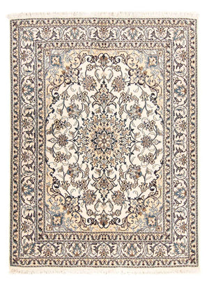 Persisk tæppe - Nain - 195 x 145 cm - beige