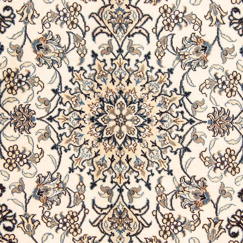 Persisk tæppe - Nain - 195 x 145 cm - beige
