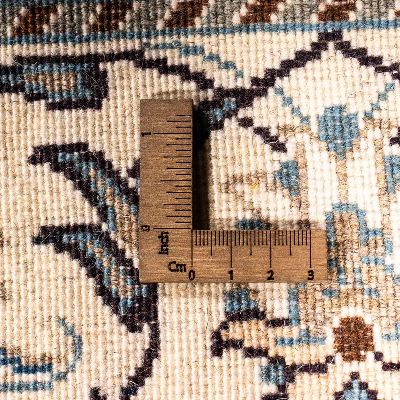 Persisk tæppe - Nain - 195 x 145 cm - beige