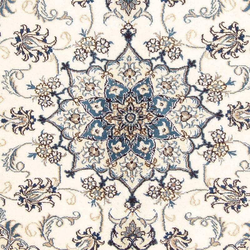 Persisk tæppe - Nain - 197 x 148 cm - beige