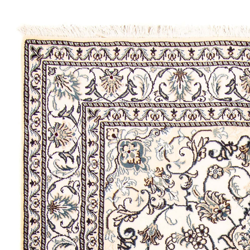 Persisk tæppe - Nain - 203 x 147 cm - beige