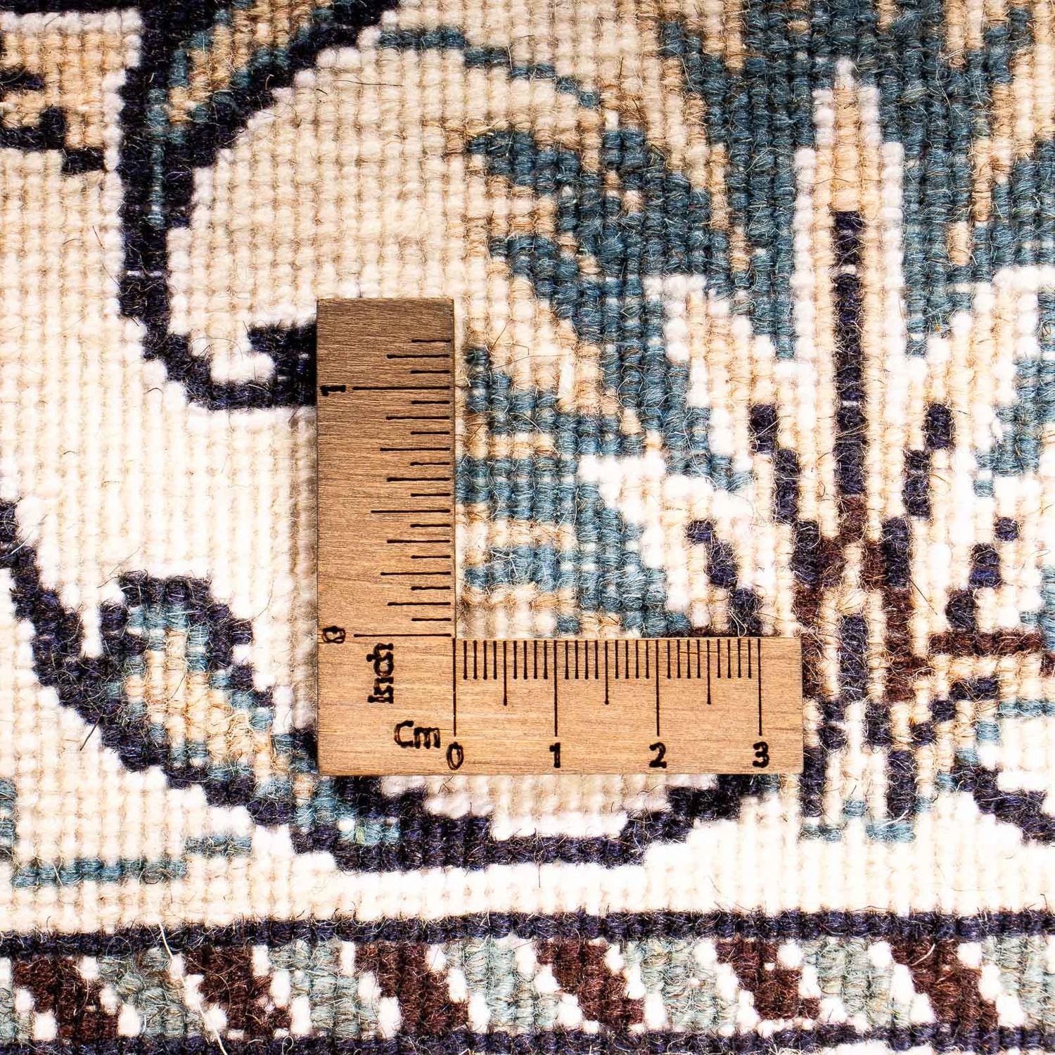 Persisk tæppe - Nain - 203 x 147 cm - beige