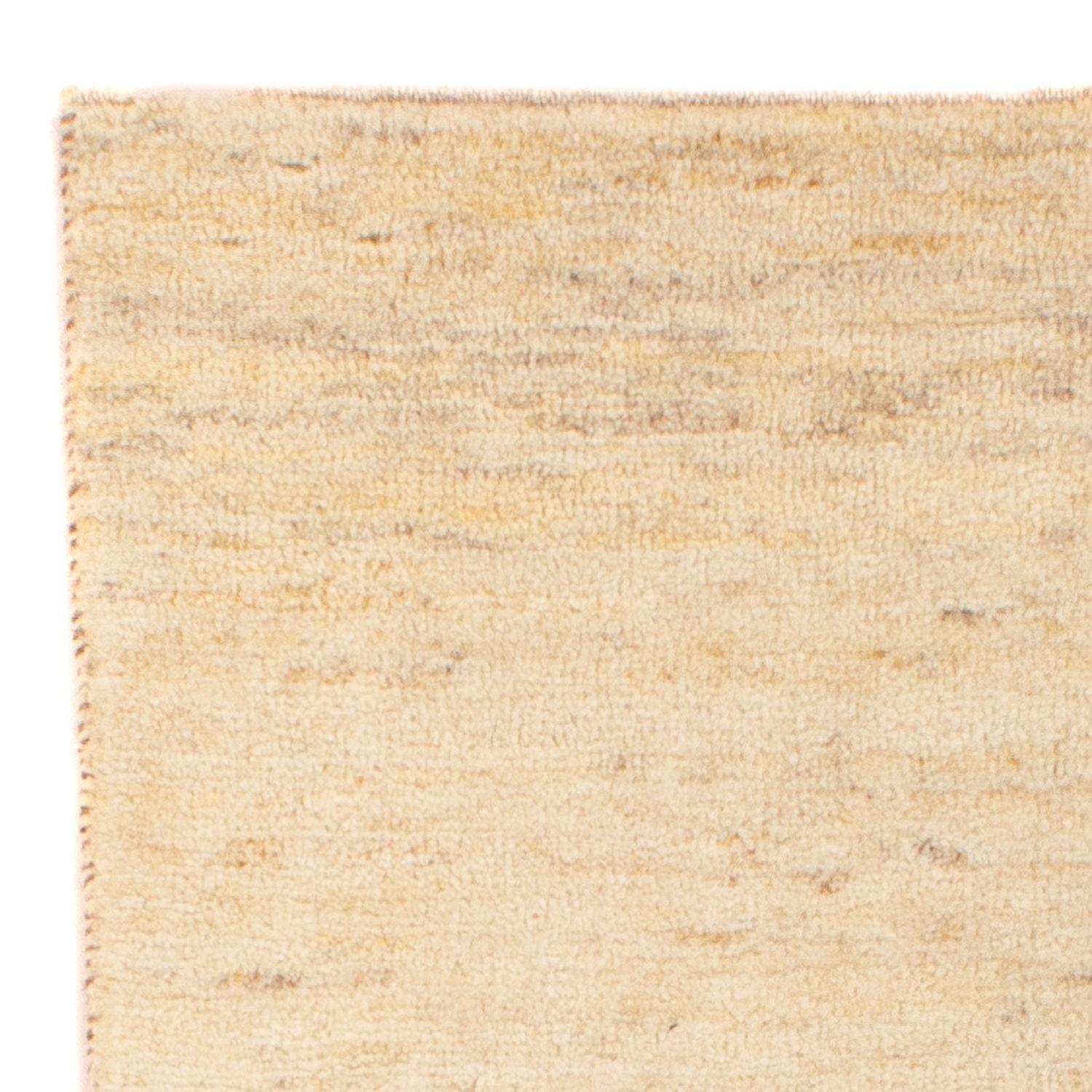 Gabbeh Tæppe - Loribaft Persisk - 143 x 73 cm - beige