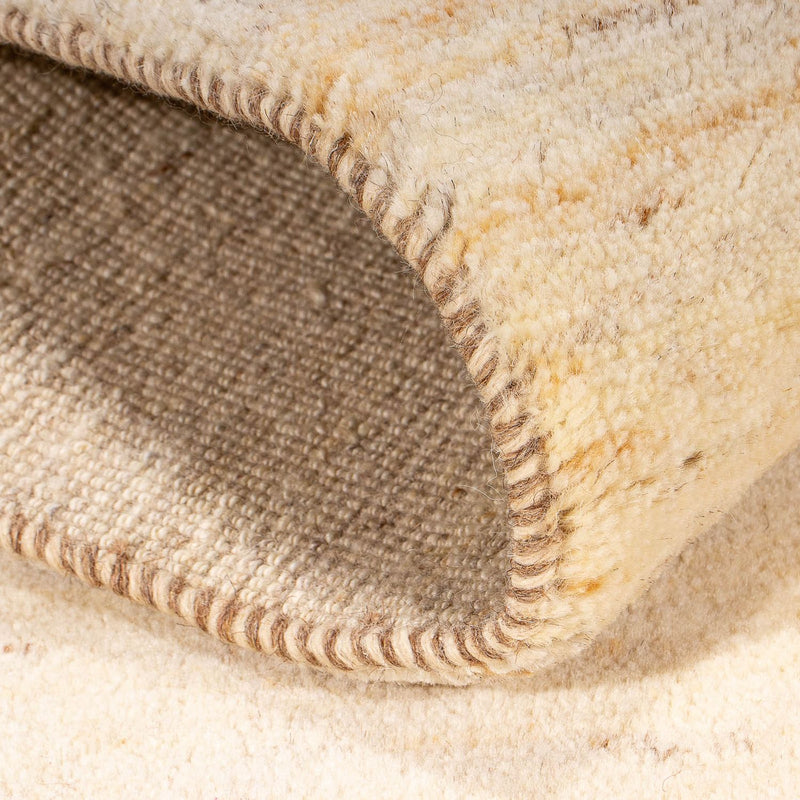Gabbeh Tæppe - Loribaft Persisk - 143 x 73 cm - beige