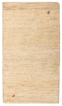 Gabbeh Tæppe - Loribaft Persisk - 141 x 73 cm - beige