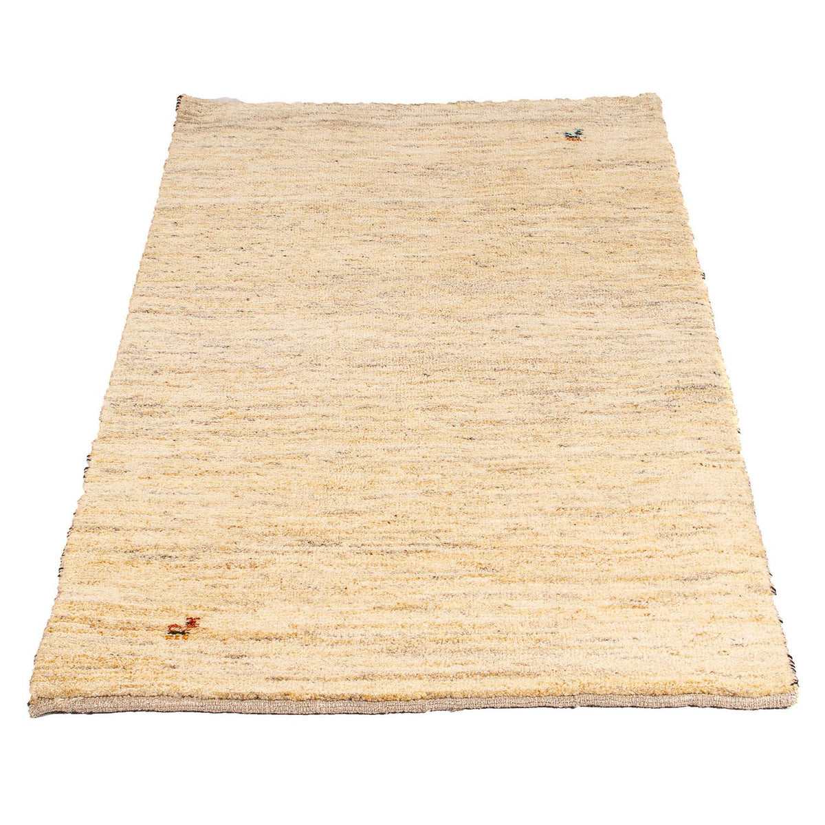 Gabbeh Tæppe - Loribaft Persisk - 141 x 73 cm - beige