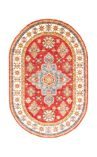 Ziegler Carpet oval  - 211 x 141 cm - rød