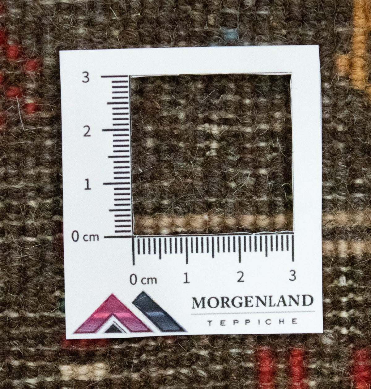 Gabbeh Tæppe - Loribaft Persisk - 194 x 148 cm - brun