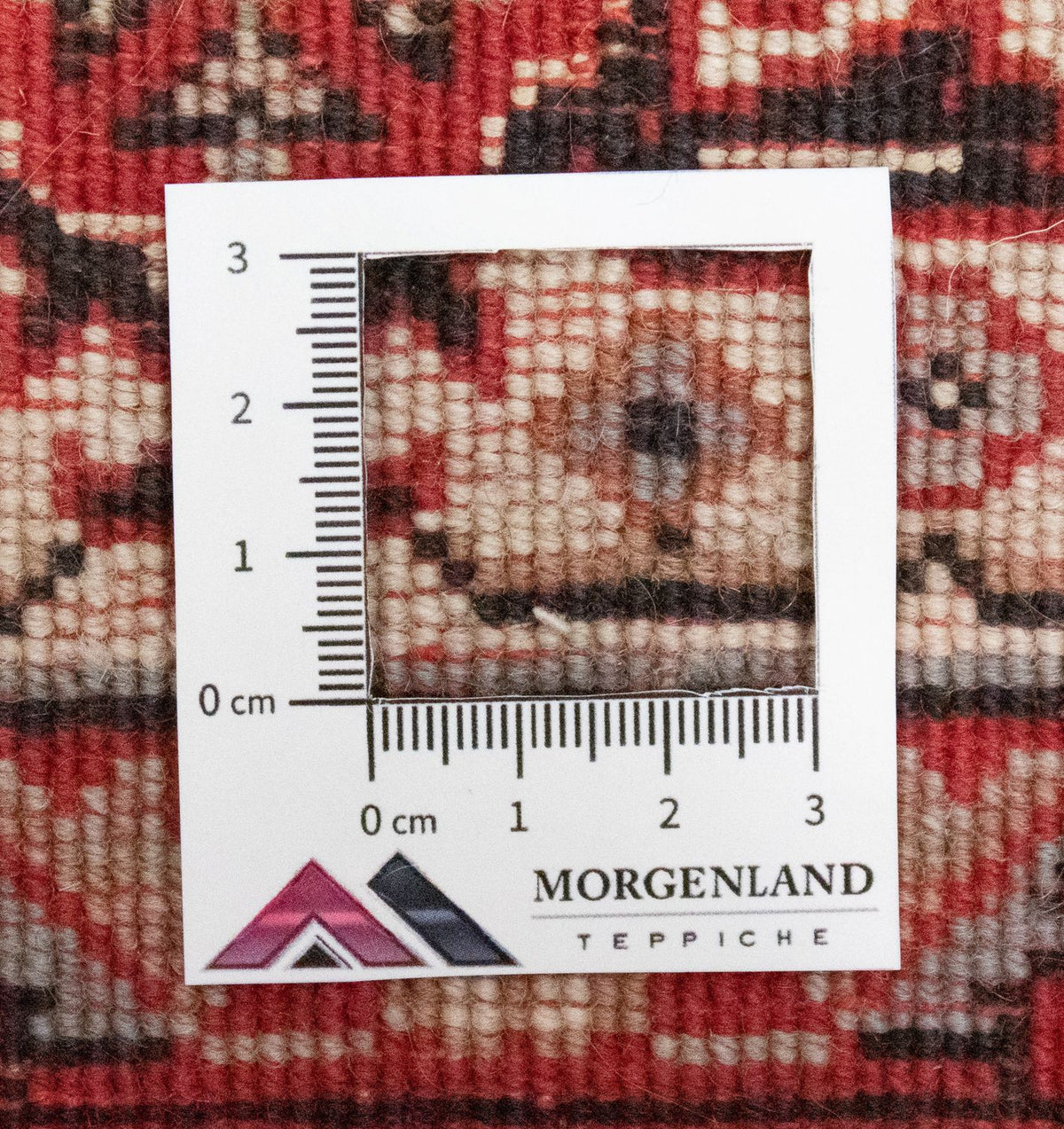 Persisk tæppe - Bijar - 200 x 140 cm - rød