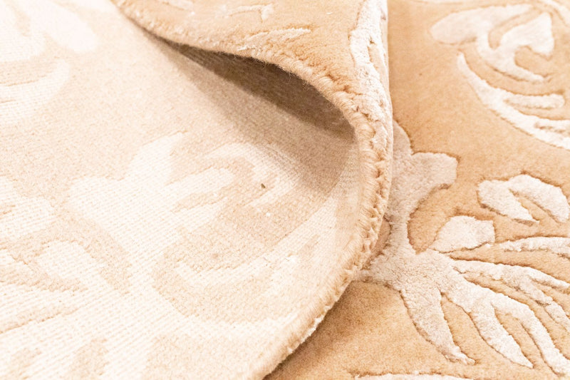 Designer tæppe - 200 x 154 cm - beige
