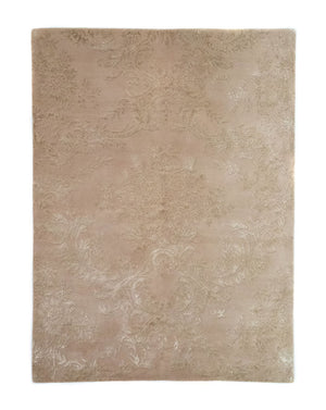 Designer tæppe - 212 x 155 cm - brun