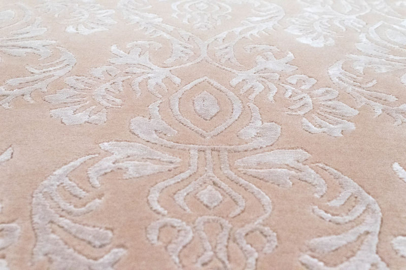 Designer tæppe - 182 x 127 cm - brun
