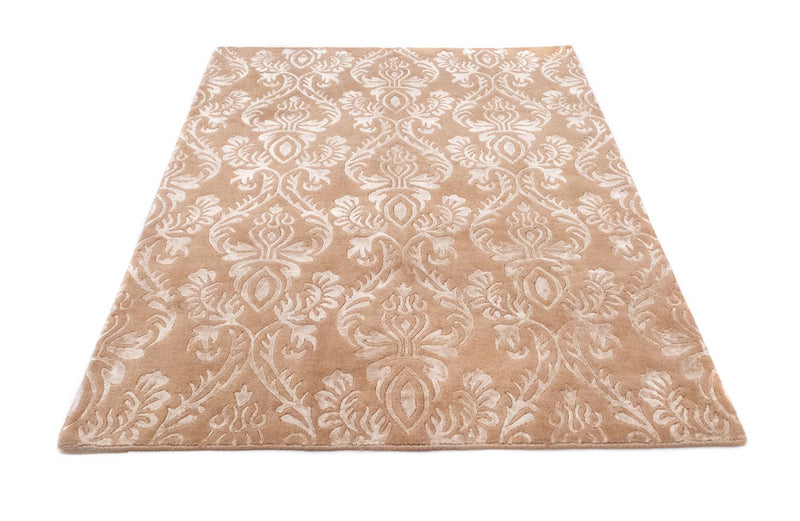 Designer tæppe - 182 x 127 cm - brun