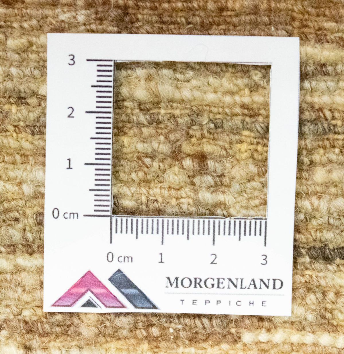 Gabbeh-tæppe - Indus - 201 x 140 cm - beige