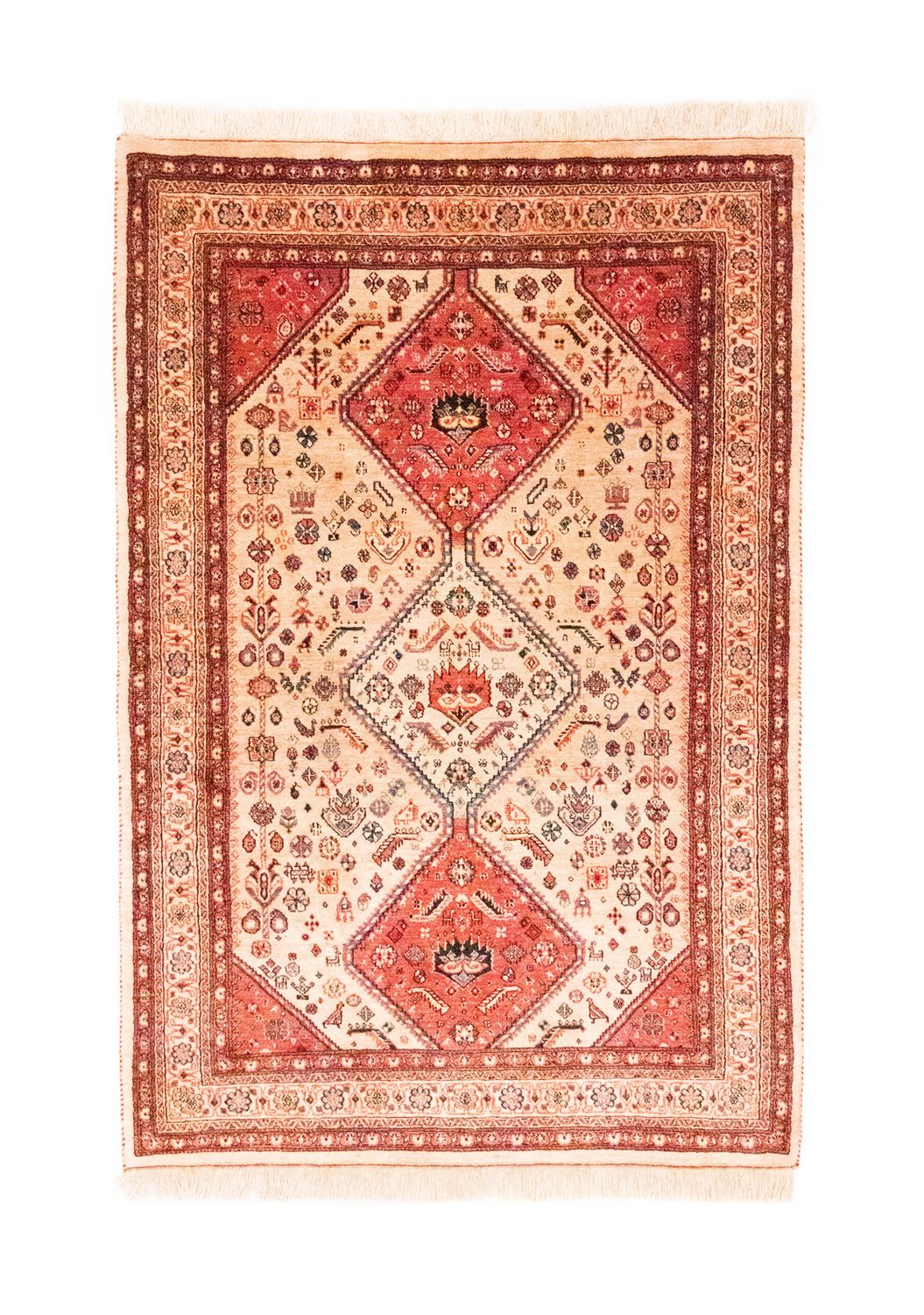 Persisk tæppe - Nomadisk - 178 x 113 cm - beige