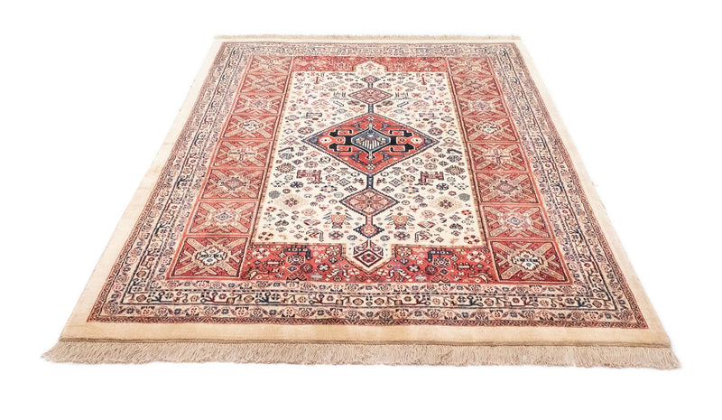 Persisk tæppe - Nomadisk - 200 x 154 cm - beige