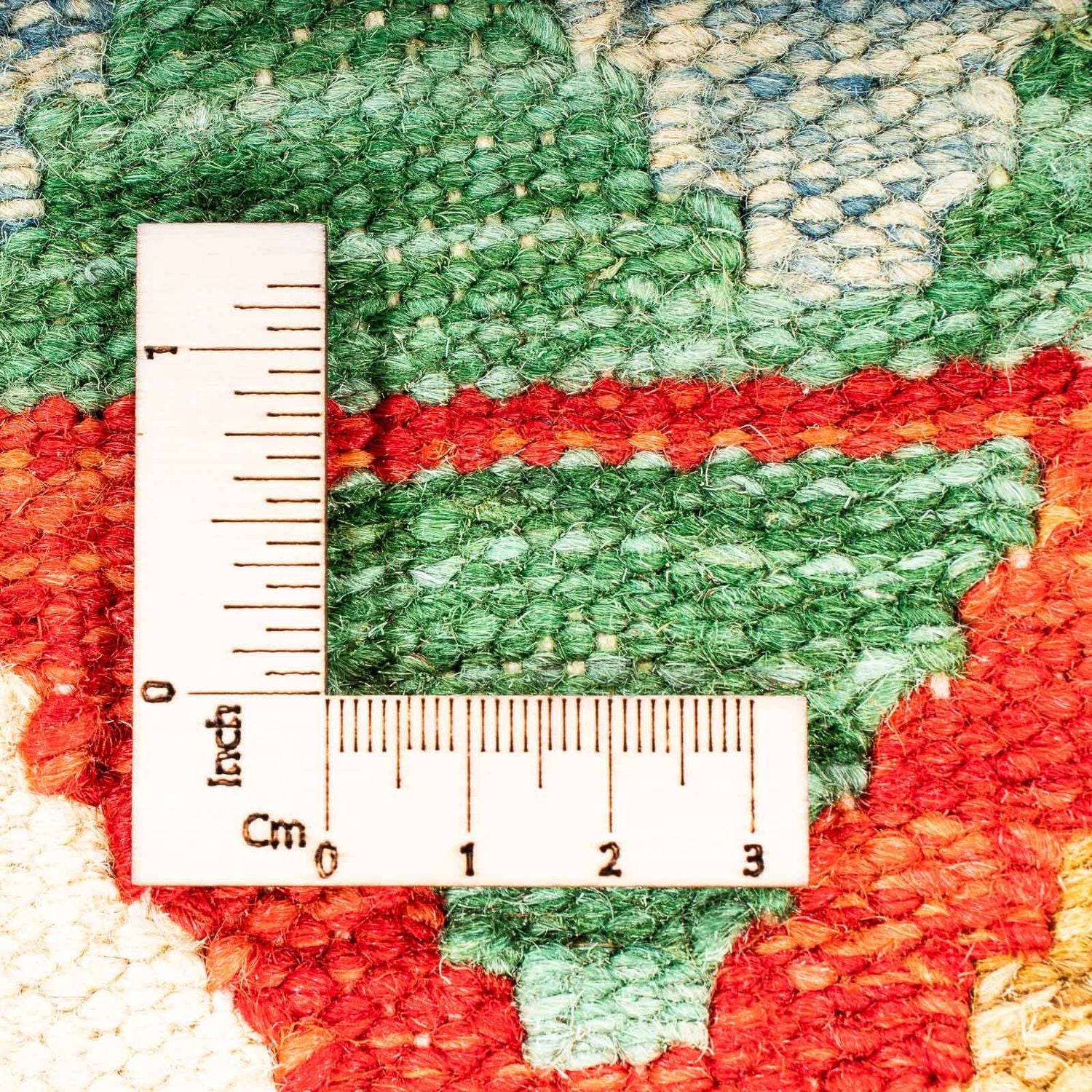 Kelim Carpet - Splash - 154 x 102 cm - rust