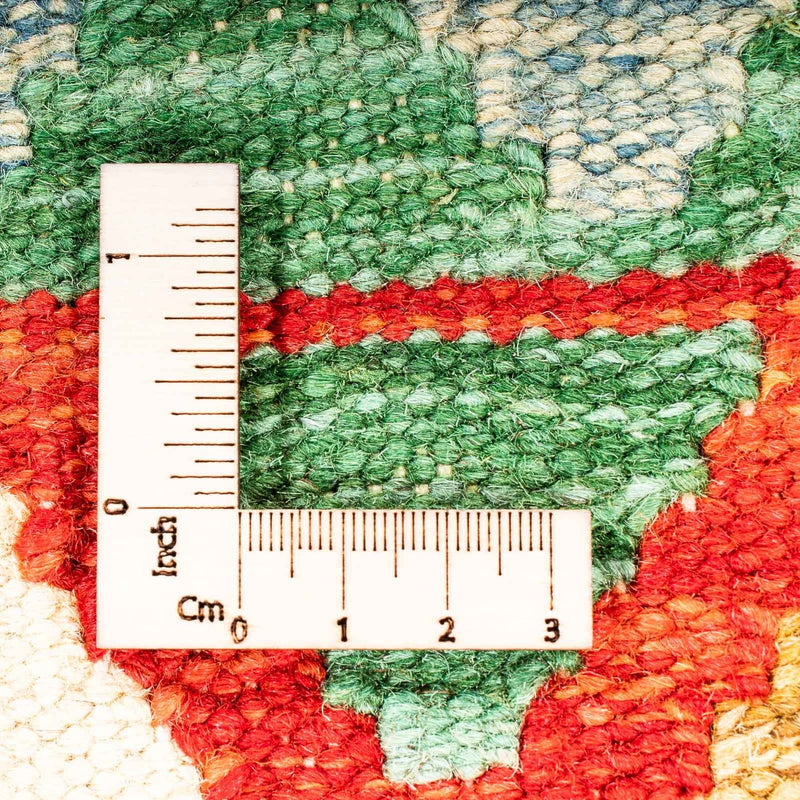 Kelim Carpet - Splash - 154 x 102 cm - rust