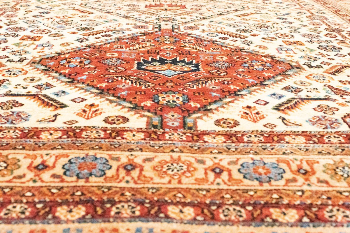 Persisk tæppe - Nomadisk - 203 x 145 cm - beige