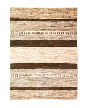 Gabbeh-tæppe - Indus - 196 x 142 cm - flerfarvet